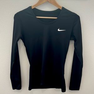 Nike Dri-Fit Black Athletic Long Sleeve